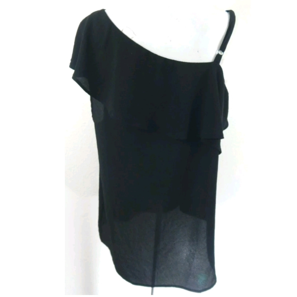 Torrid Ruffled One Shoulder Blouse - Picture 3 of 4